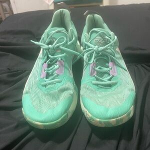 Stylish Green and Purple Menz  Sneakers